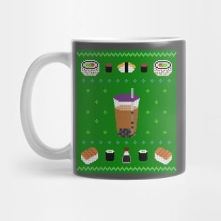 Bubble Tea Sushi Knit Mug